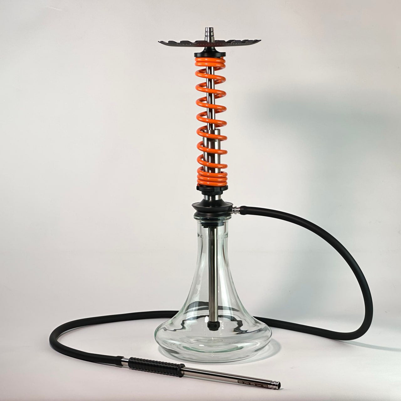 Trumpet Hookah Rider Orange Full Set